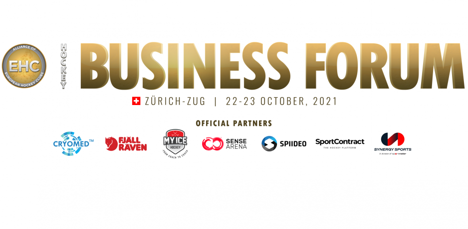 Official Event Partners of the 2021 E.H.C. Hockey Business Forum