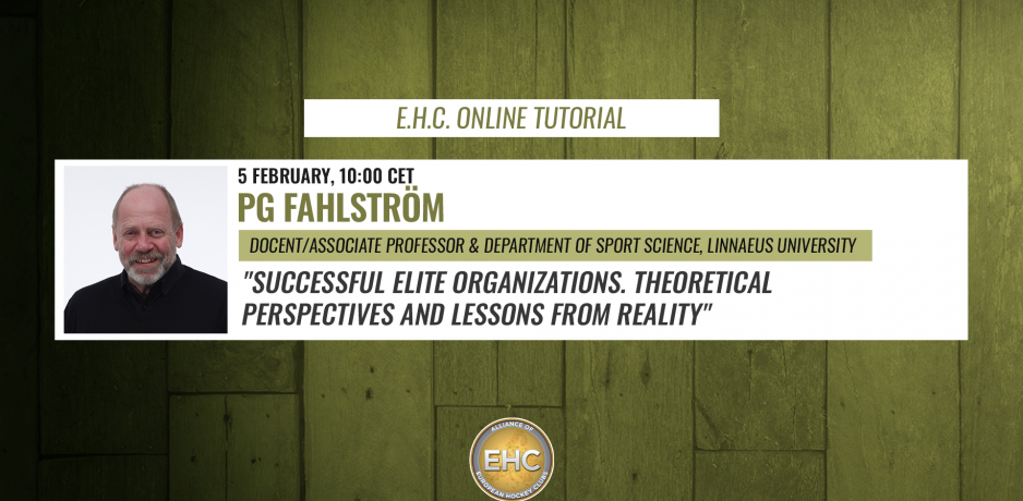 ONLINE TUTORIAL: Successful elite organizations